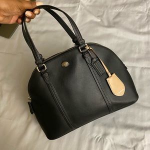 Coach Black Satchel